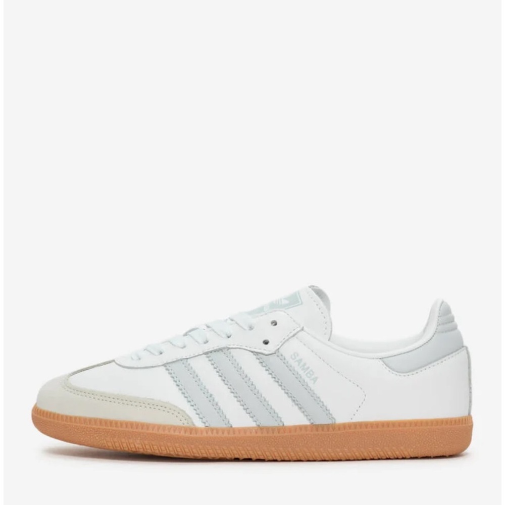 Adidas Samba OG: Halo Blue & White
